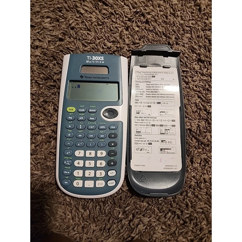 Texas Instruments TI-30XS‎ MultiView Scientific Calculator Tested & Working